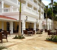 Terrace of the Hotel GRAN BAHIA PRINCIPE CAYO - Samana - Dominican Republic